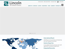 Tablet Screenshot of lincolni.com